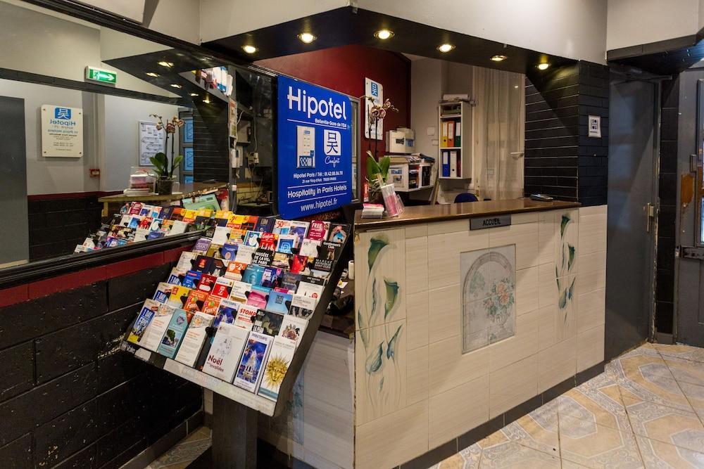 巴黎东站贝尔维尔酒店 外观 照片